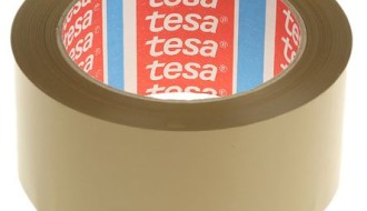 Tesa® 4124 Brown Single Sided Packaging Tape