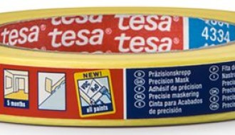 Tesa® 4334 Yellow Masking Tape