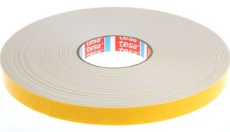Tesa® 62936 Black/White PE Foam Double Sided Tape