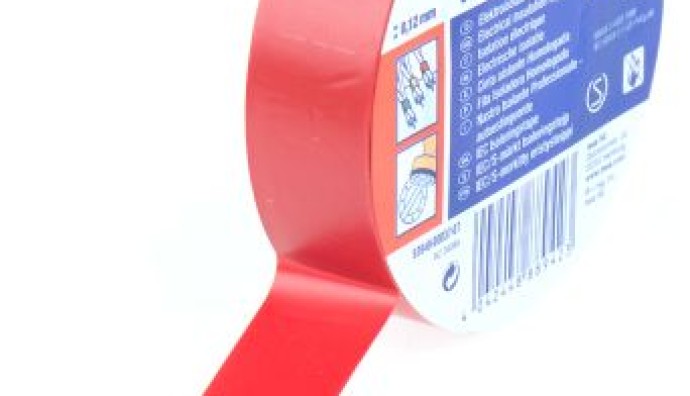 tesaflex 53948 Red Electrical Insulation Tape